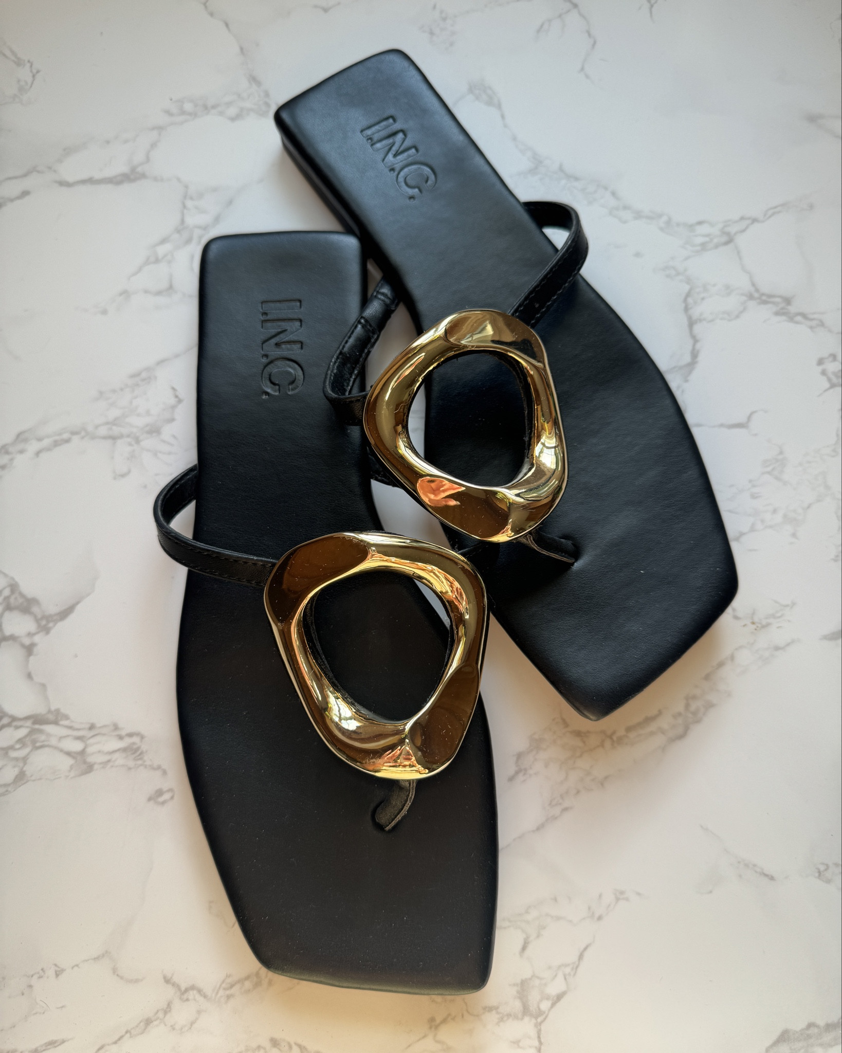 Black & gold summer sandals ☀️

✔️ such an easy way to elevate a casual outfit with these sandals! 
✔️I find them comfy! 

#LTKU #LTKShoeCrush #LTKFindsUnder50