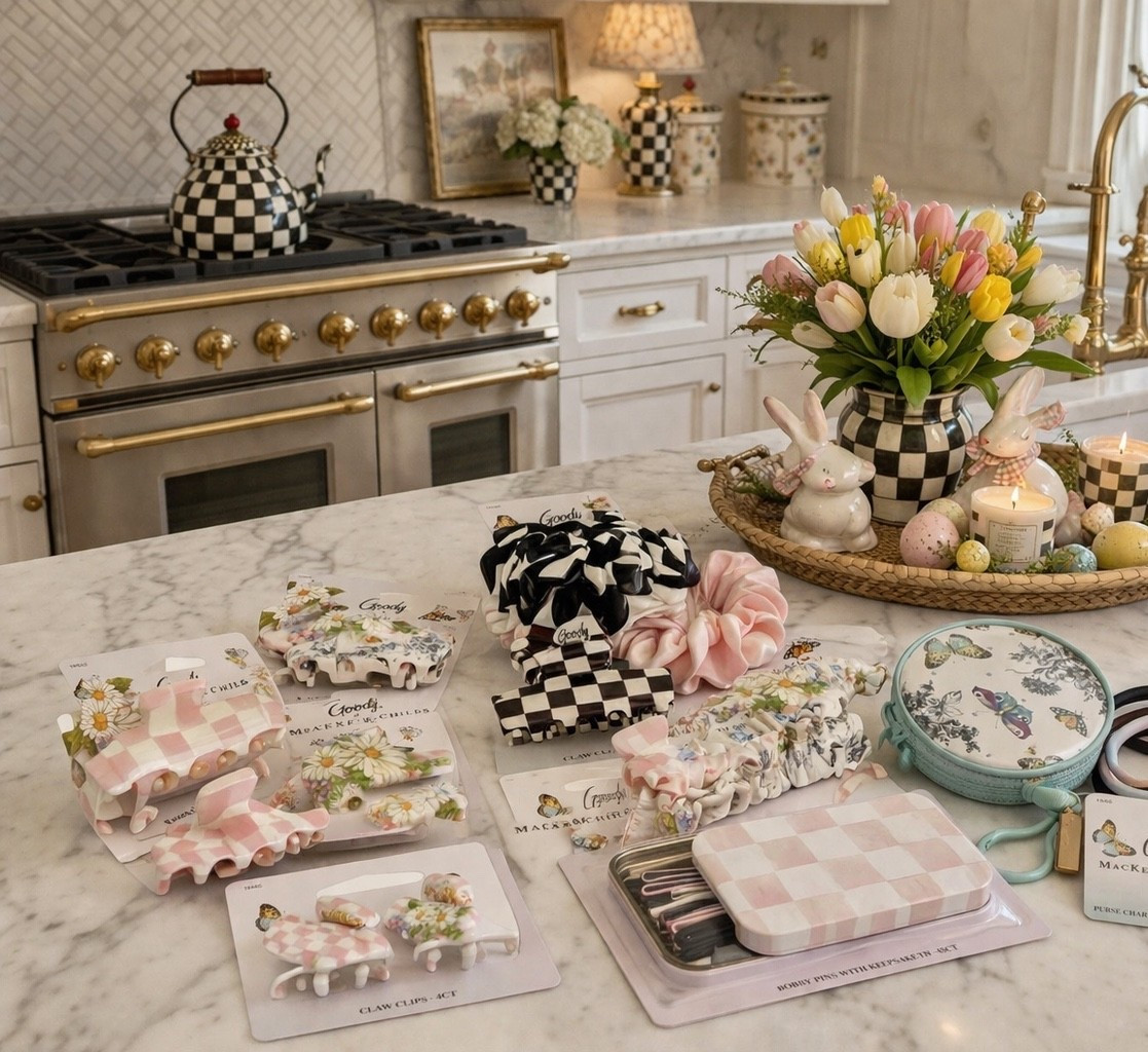 this goody x mackenzie-childs collab is everything 🌸✨ these little spring accessories instantly make me feel so boujie and put together, like the smallest details bringing the most joy… truly the prettiest everyday upgrade 🤍

#LTKmomlife #LTKgrwm #LTKootd