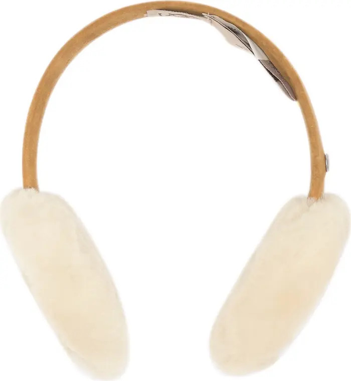 Genuine Shearling Earmuffs | Nordstrom Rack