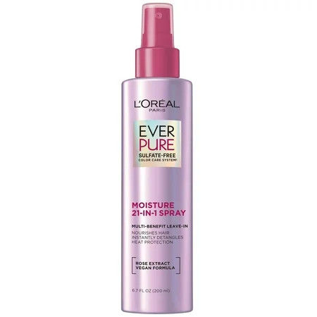 2X - L Oreal Paris EverPure 21-in-1 Leave In Conditioner Spray - 6.8 fl oz | Walmart (US)
