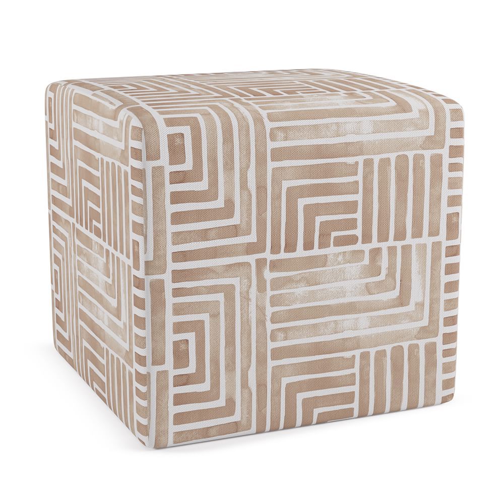 Minted for West Elm Casual Ottoman | West Elm (US)