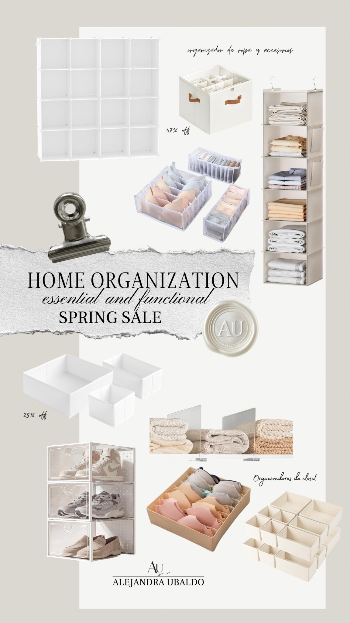 Home organization ✨🤌🏼 Finds 
Spring sale 2026

#LTKHome #LTKmomlife