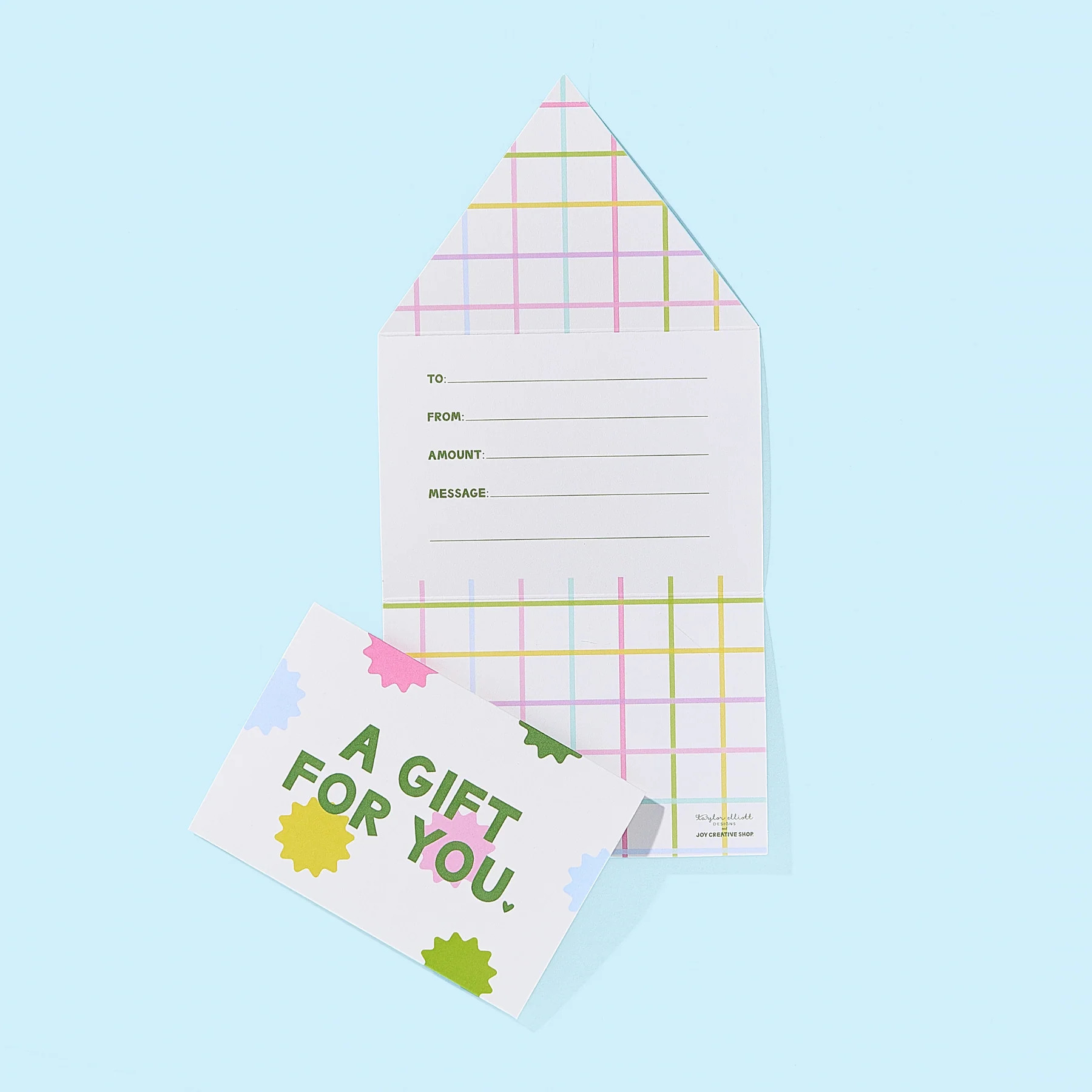 JCS x TED Gift Card Holders | Joy Creative Shop
