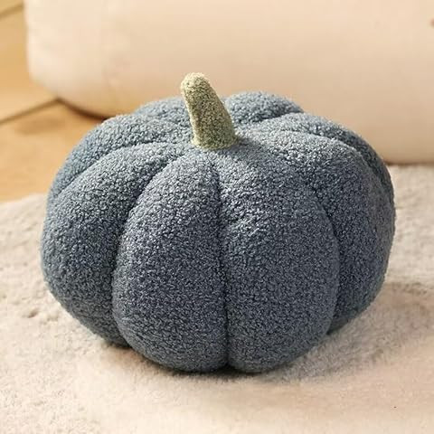 Almohada de calabaza, cojín con forma de calabaza, almohada de calabaza de felpa, almohada de ca... | Amazon (US)