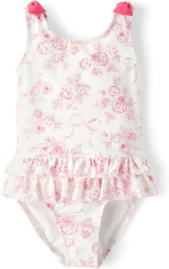 Gymboree Girls' and Toddler One Piece Swimsuit | Amazon (US)