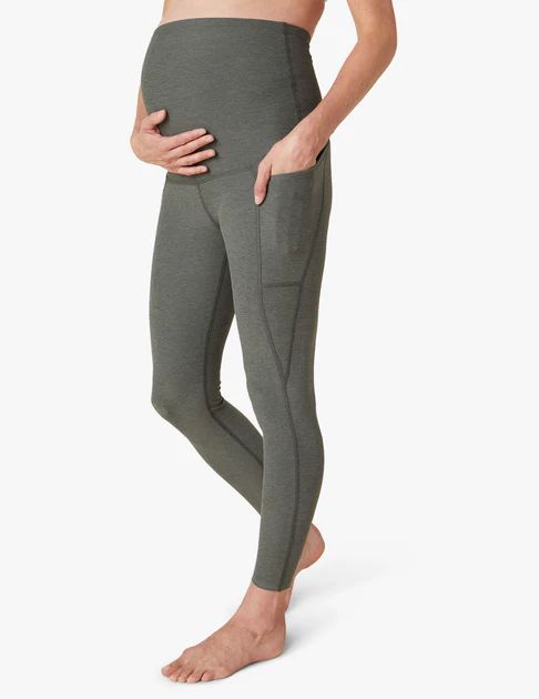 Spacedye Love the Bump Maternity Pocket Midi Legging | Beyond Yoga