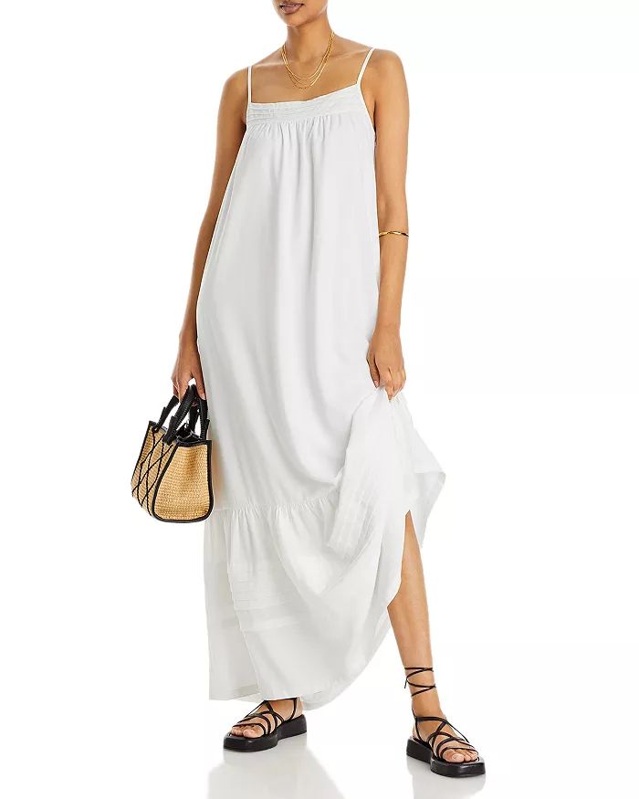 Sleeveless Pleated Trim Maxi Dress - 100% Exclusive | Bloomingdale's (US)