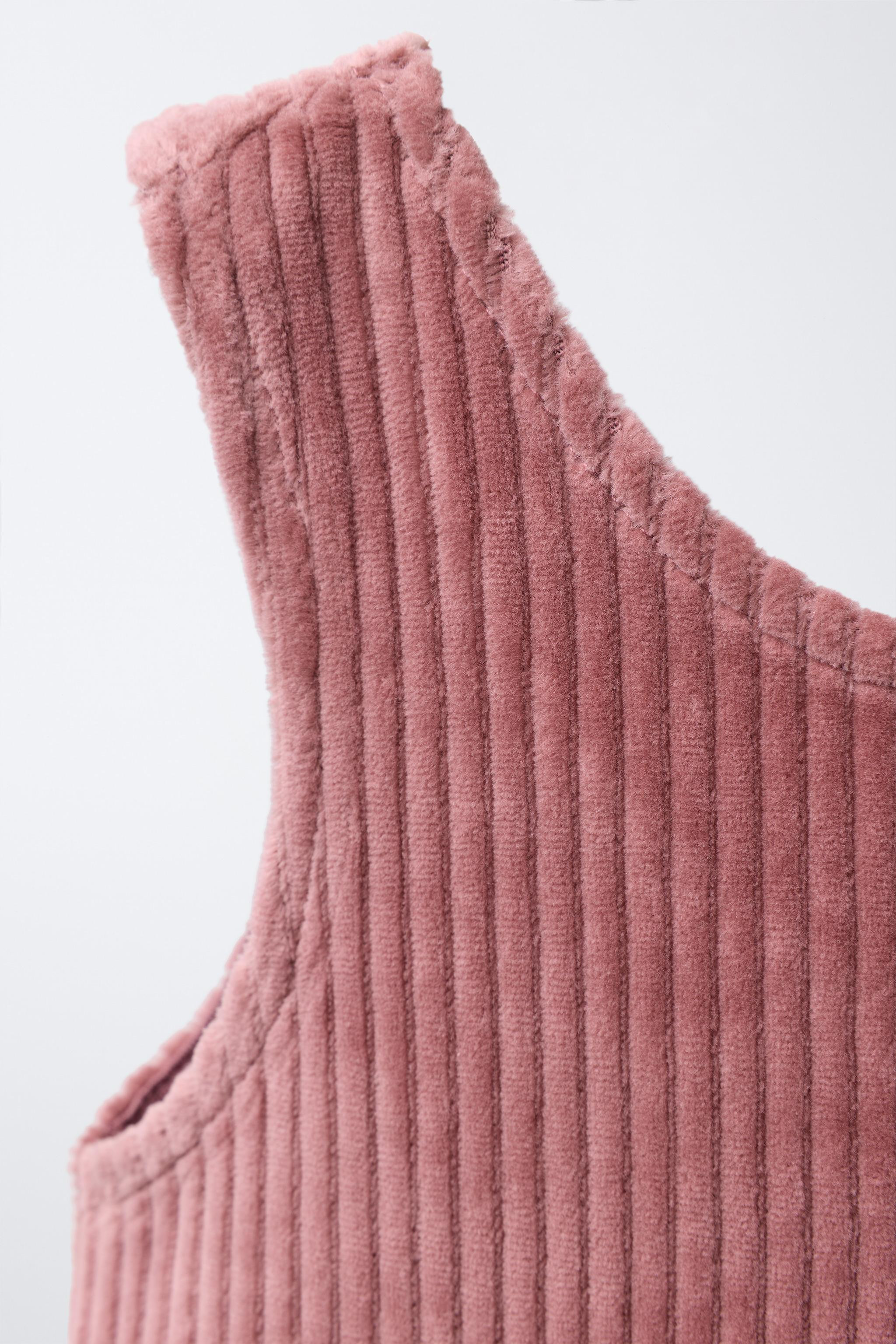 HEART POCKET PINAFORE DRESS | Zara US