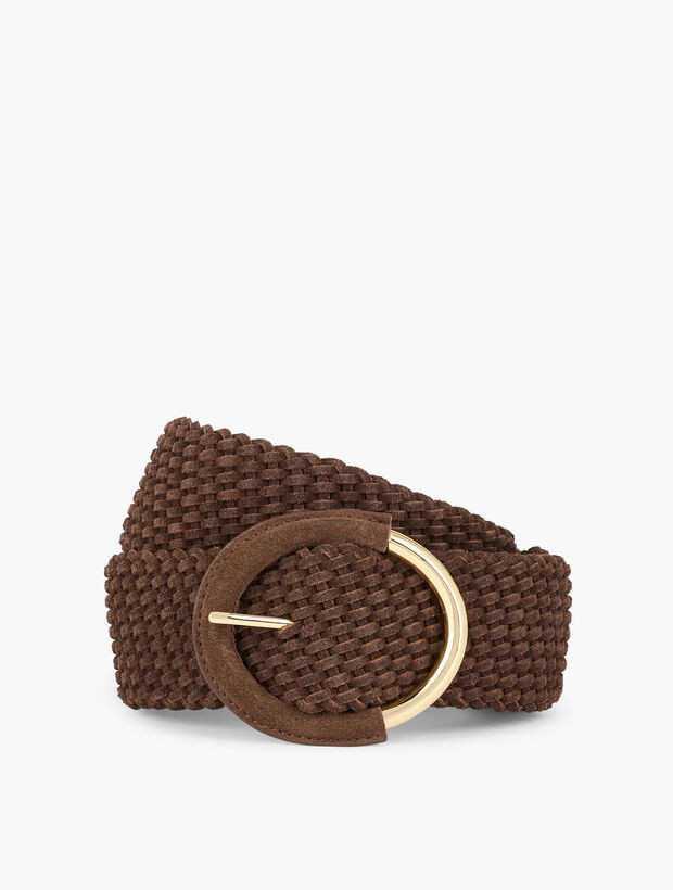 Braided Suede Belt | Talbots