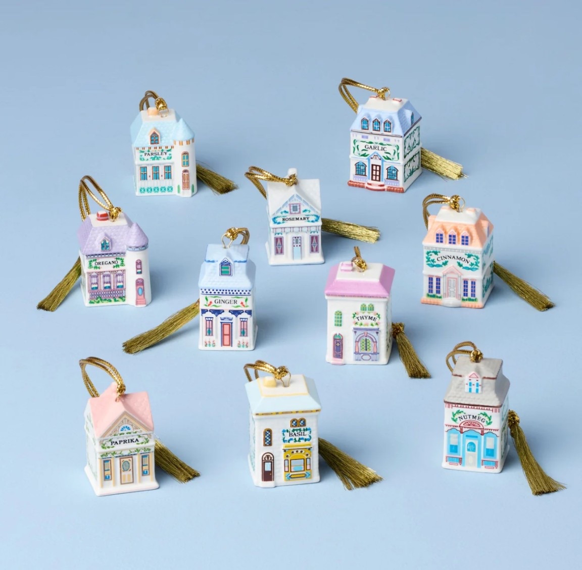 The Lenox Spice Village is now available in a Christmas ornament set! This would be literally the cutest gift if you split them up and gave them to multiple friends! 

#LTKHoliday #LTKSeasonal #LTKGiftGuide