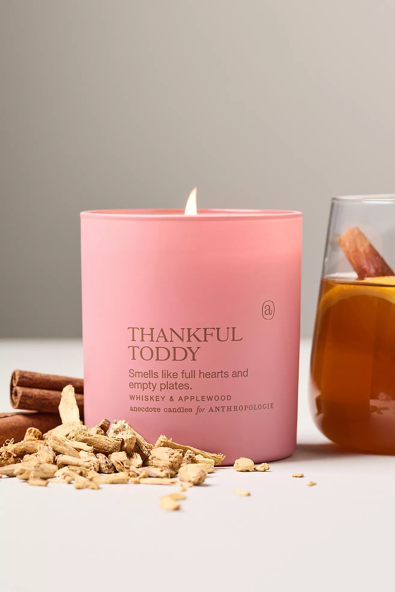 Anecdote Spice Thankful Toddy Boxed Glass Candle | Anthropologie (US)