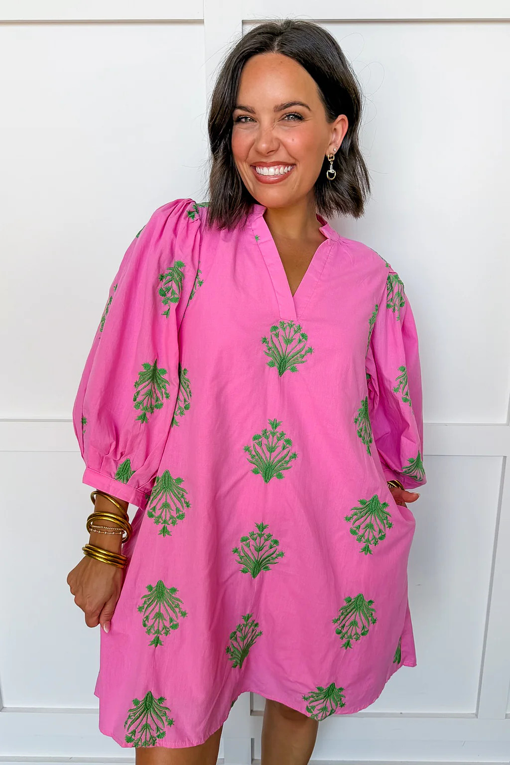 Bloom With Elegance Dress in Pink | Jules & James Boutique