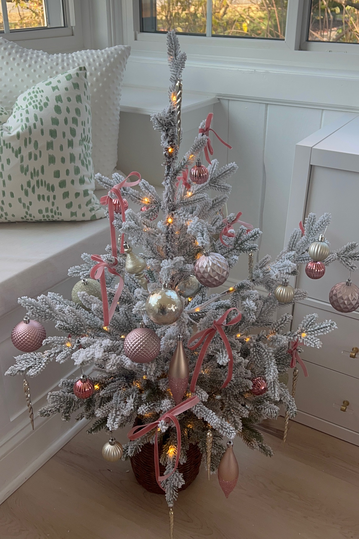 Kids playroom Christmas tree, pink Christmas tree, pink Christmas, little girl Christmas tree, velvet ribbons, pink lover

#LTKSeasonal #LTKkids #LTKsalealert