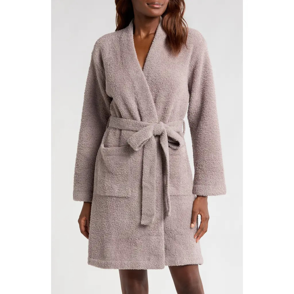 barefoot dreams CozyChic™ Robe in Beach Rock at Nordstrom, Size Xx-Small | Nordstrom