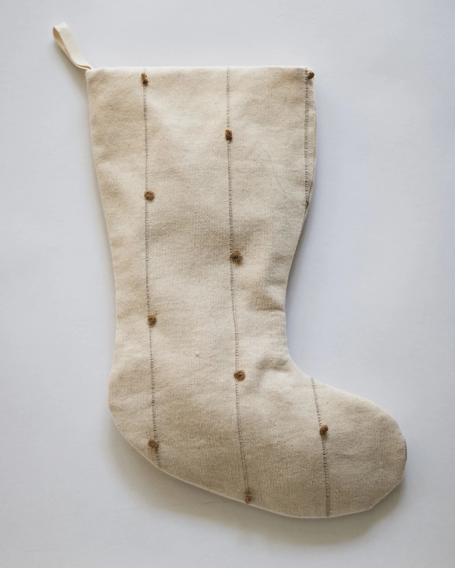 Neutral Christmas Stockings With Pom Pom Tassel Modern Boho - Etsy Canada | Etsy (CAD)