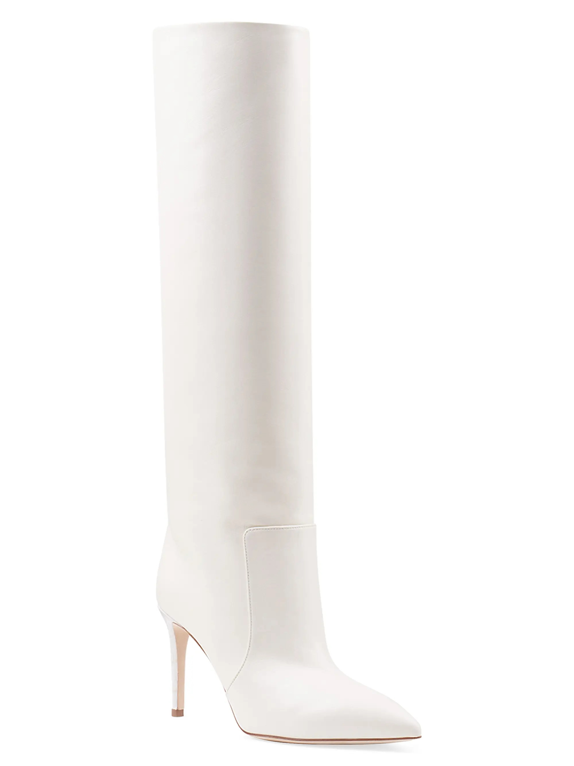 Knee-High Leather Stiletto Boots | Saks Fifth Avenue