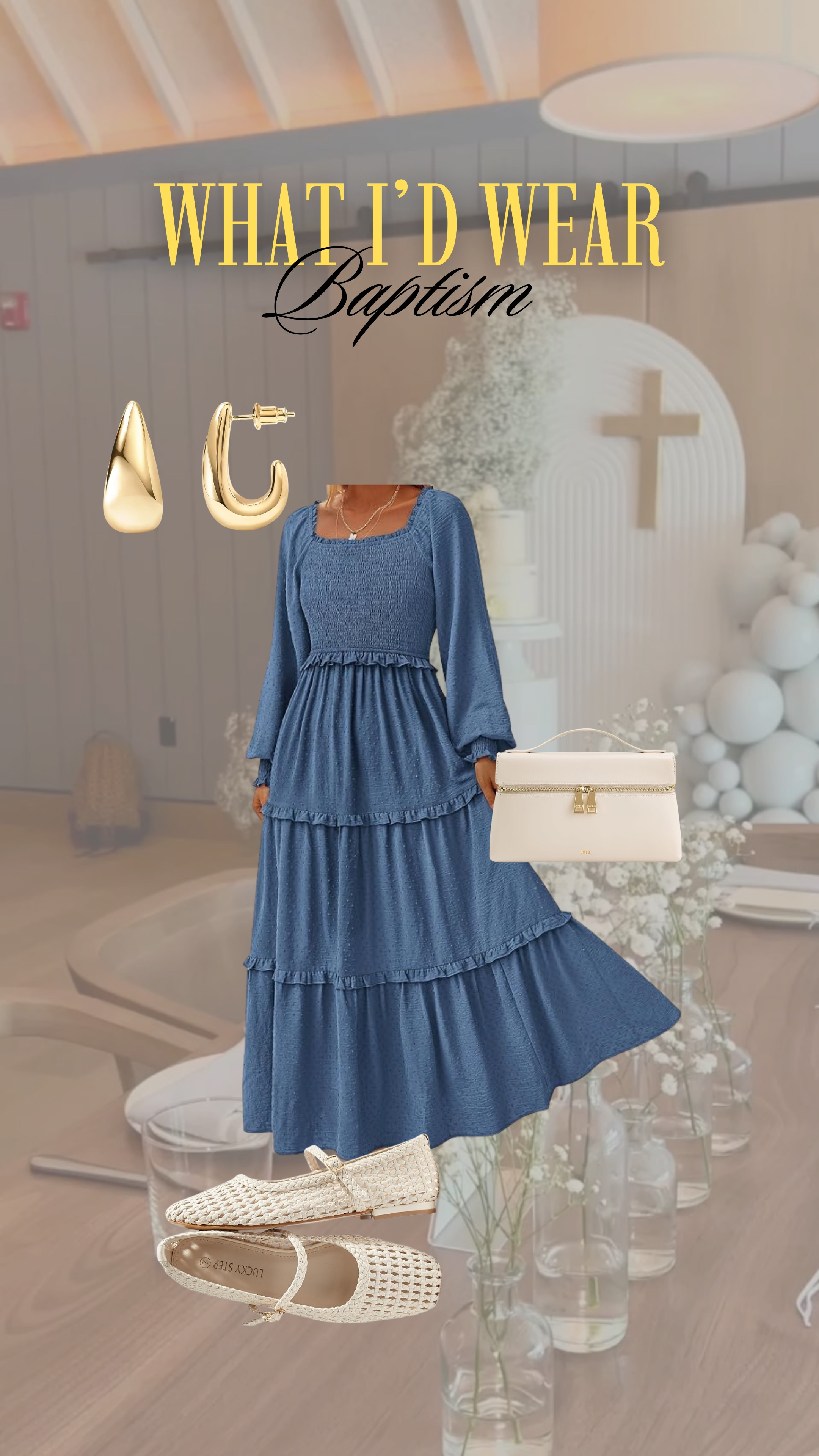 simple but elevated look for a baptism!

anti-pooch outfits, gold jewelry, flats 

 #LTKgrwm #LTKootd #LTKMidsize