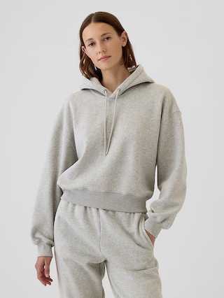 Vintage Soft Arch Logo Cropped Hoodie | Gap (US)