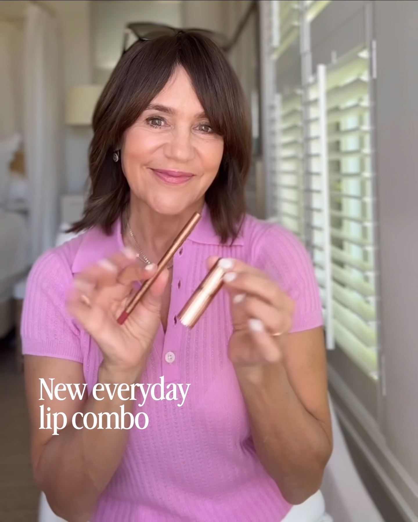 My new everyday lip combo! I’ve used this lip liner and lipstick for years but recently opted for something with more pink for spring and summer!

Lip liner -90s pink
Lipstick - gracefully pink

#LTKselfcare #LTKmorningroutine #LTKBeauty
