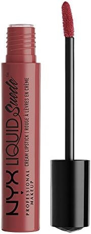 NYX PROFESSIONAL MAKEUP Liquid Suede Cream Lipstick - Soft Spoken (Pink With Light Gold Iridescence) | Amazon (US)