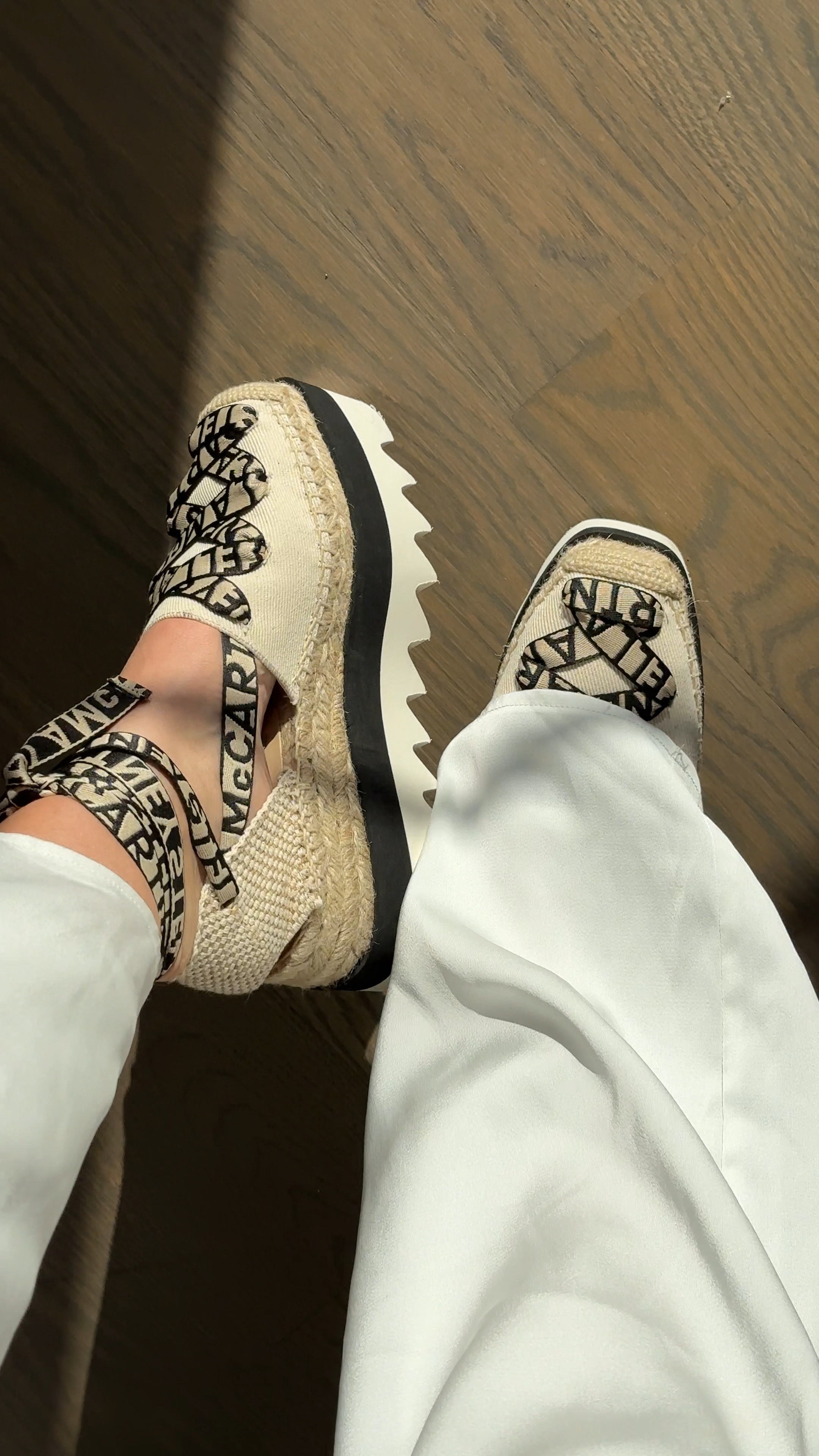 TALK ABOUT SHOE CRUSHHH🤩🖤 I’ve had these forever and simply do not wear them enough for how fab they are!! Love Stella McCartneys dedication to sustainability—you can feel good wearing these :)) 

#LTKstyletip #LTKshoecrush #LTKworkwear