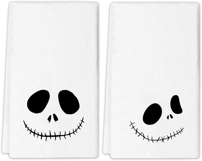 Halloween Kitchen Towel, Funny Ghost Soft Halloween Decorate Dish Towel, 18 x 26in White Absorben... | Amazon (US)