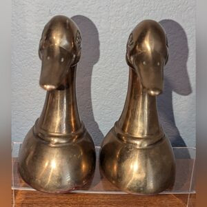 Vintage Brass Duck Bookends | Poshmark