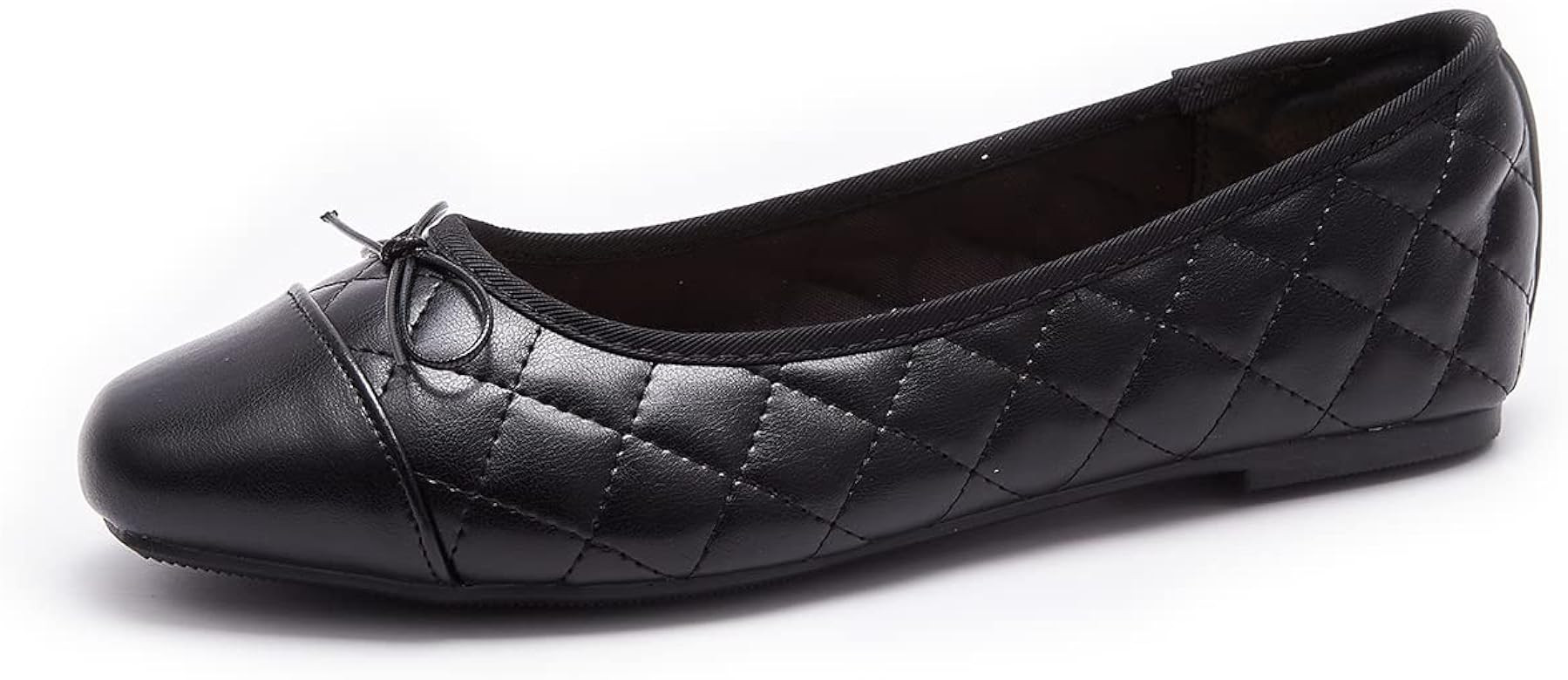 AFEETSING Women's Round Toe Ballet Flats Comfortable Bow Dressy Flats Shoes for Women | Amazon (US)