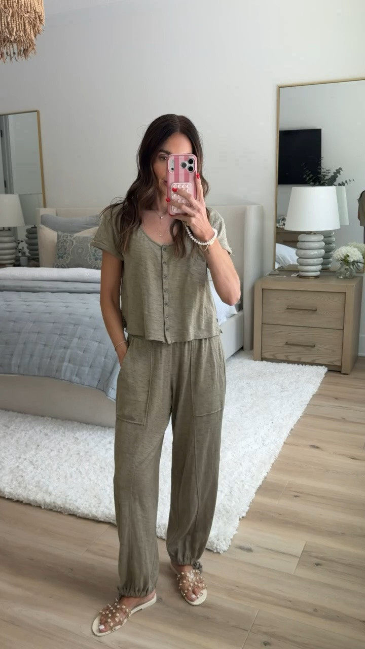 Free People inspired set, I'm wearing size XS.

#LTKootd #LTKOver40