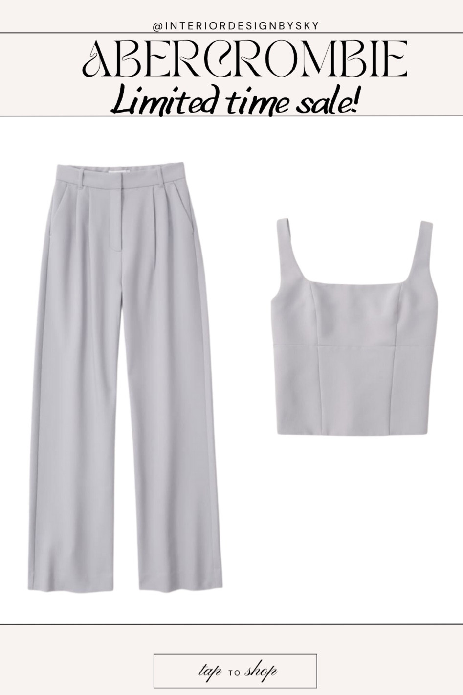 Abercrombie & Fitch limited time sale of workwear and others! Get it before the sale ends!! 

#LTKFind #LTKworkwear #LTKsalealert