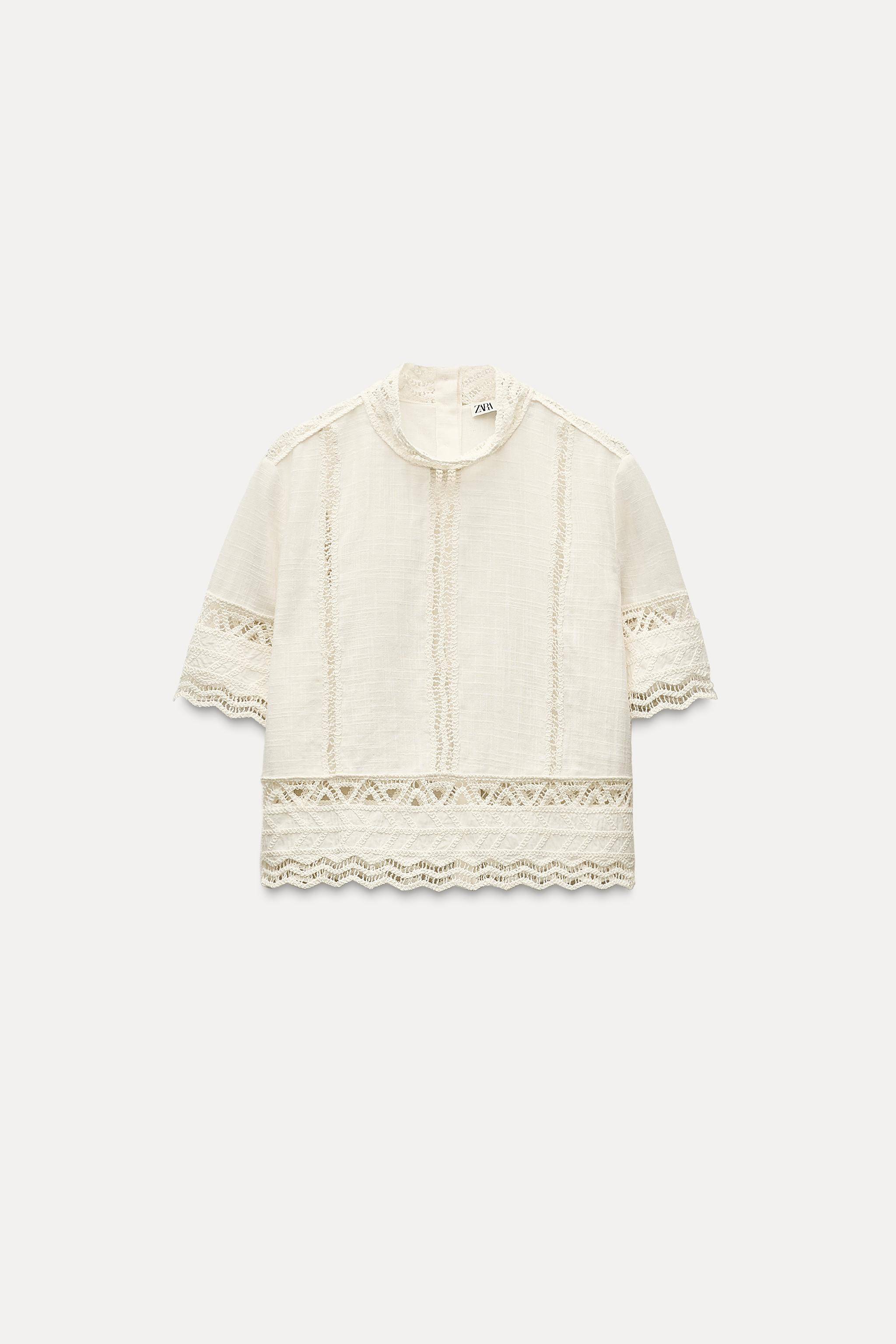 CROCHET SHIRT ZW COLLECTION | Zara US