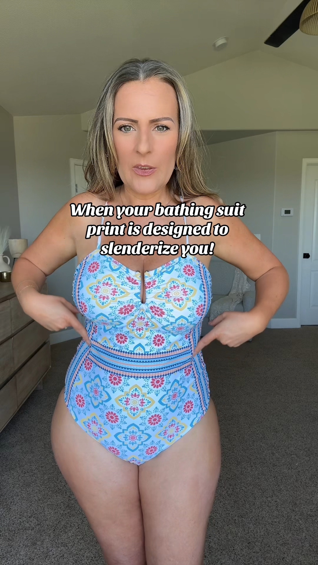 If you are looking for a modest one piece bathing suit, look no further! Plus when the print is doing the most by not just being cute but also being slenderizing it’s a win in more ways than one! 

#LTKFindsUnder50 #LTKSeasonal #LTKSwim