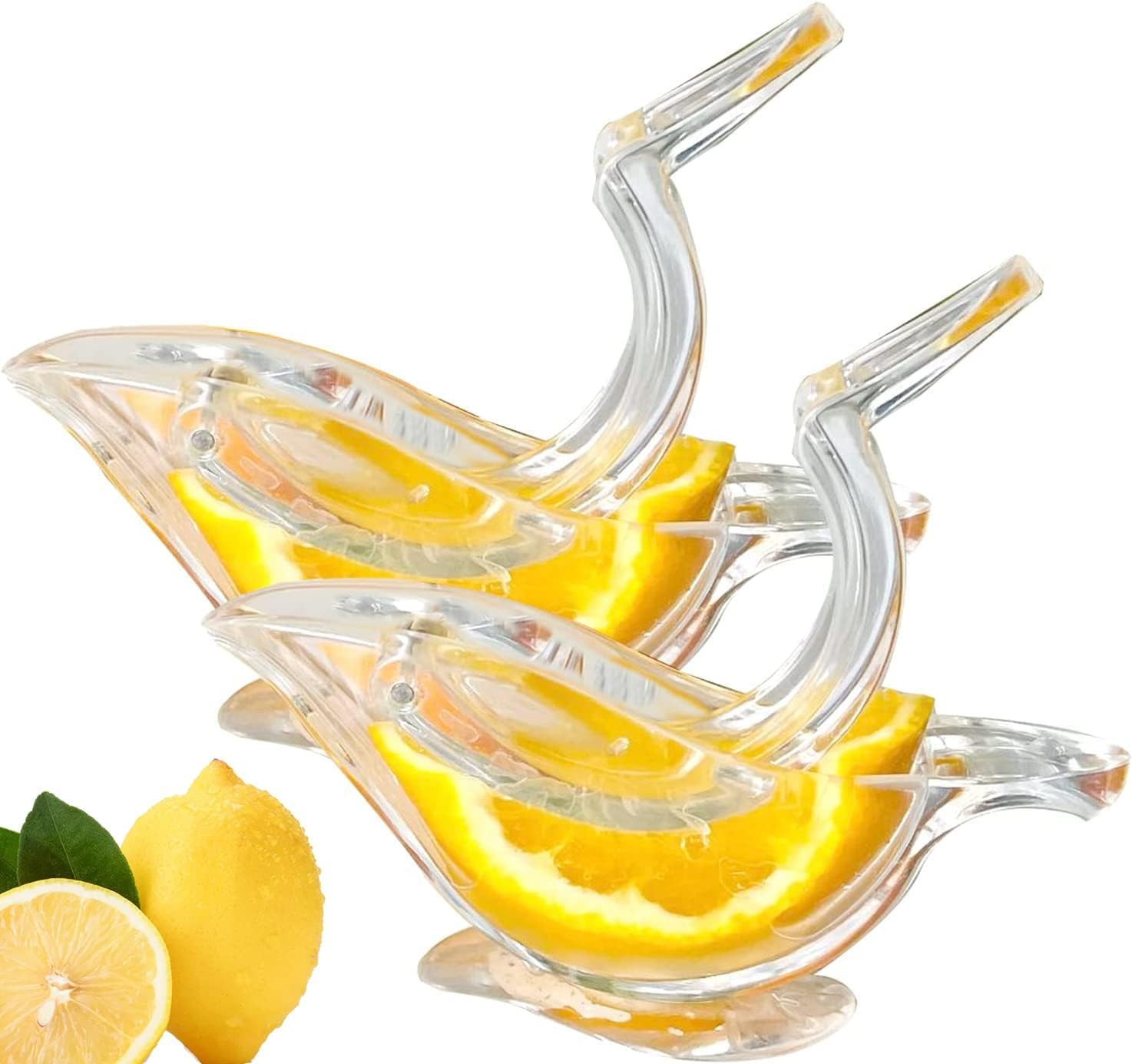Hand Juicer Lemon Squeezer, Manual Lemon Juicer, Portable Transparent Fruit Juicer, Hand Juicer C... | Amazon (US)