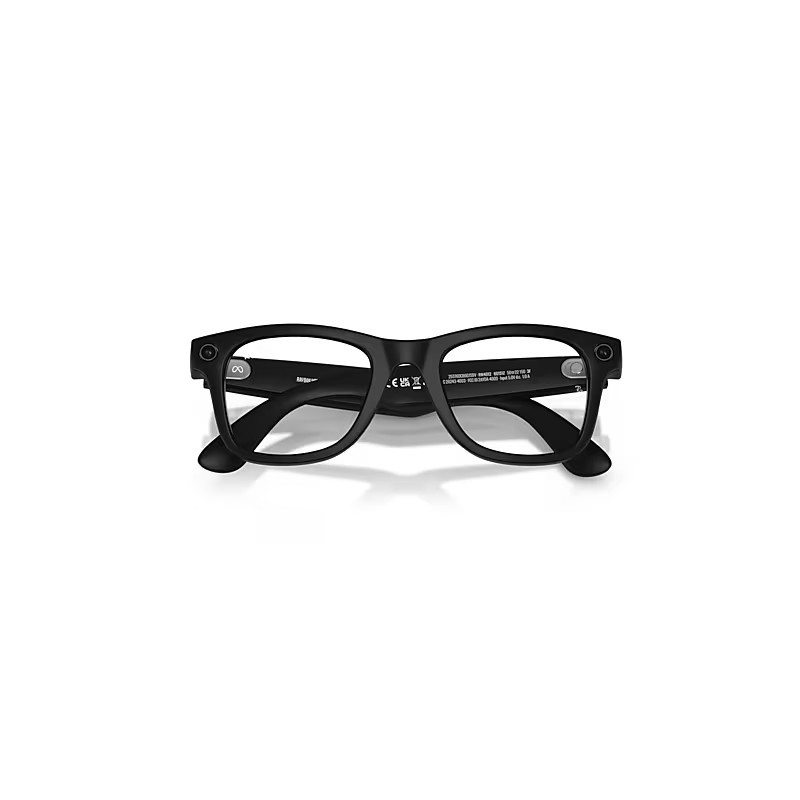 Ray-Ban Meta Black Frame Grey Lenses AI Glasses | Ray-Ban (US)