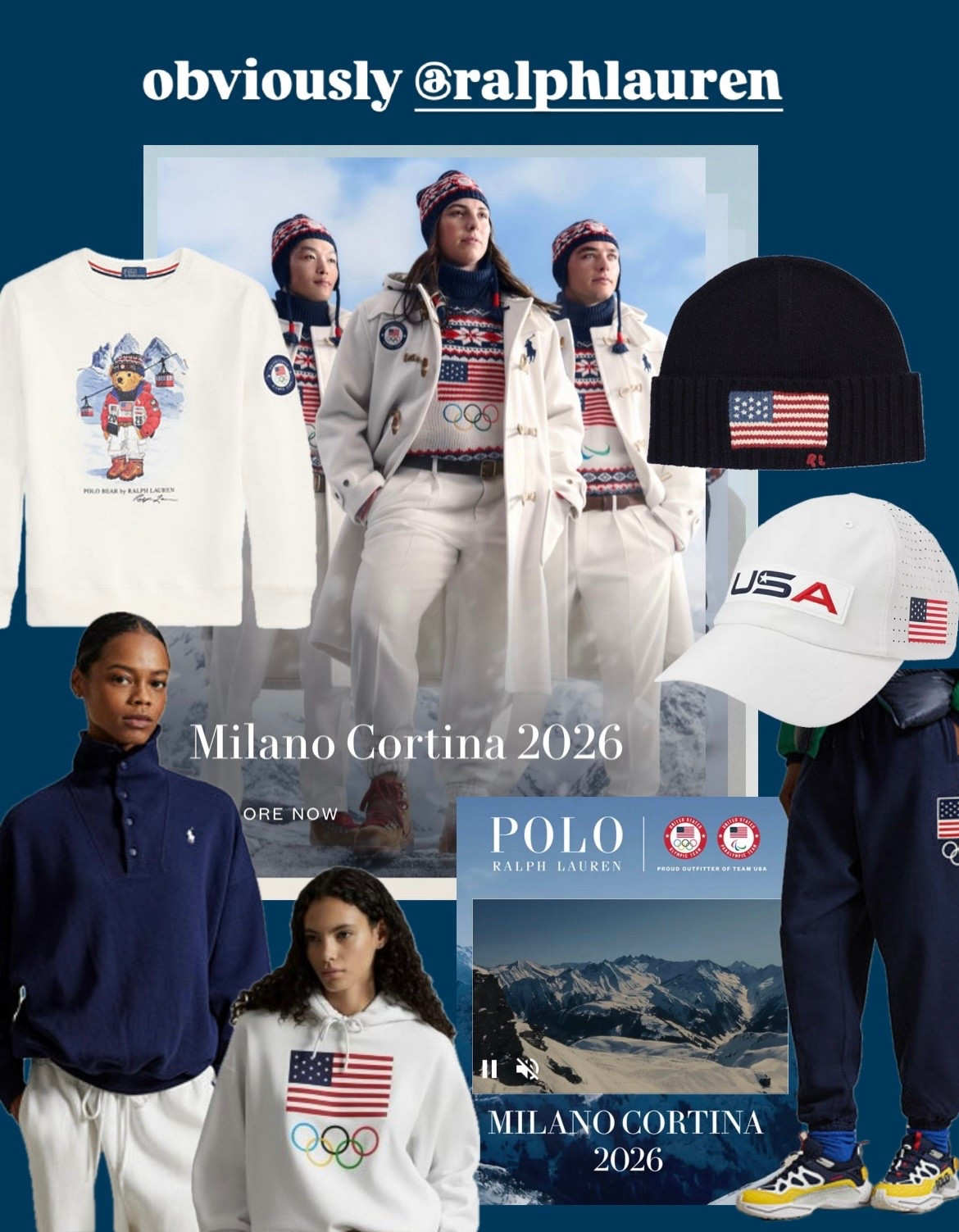 Olympically Legendary 🏅 
… I have loved saying major retailers drop Olympic inspired collections this season. Sharing some of my favorites on my retail consulting socials, the Ralph Lauren collection is - OF COURSE, as expected, legendary!



#LTKSeasonal