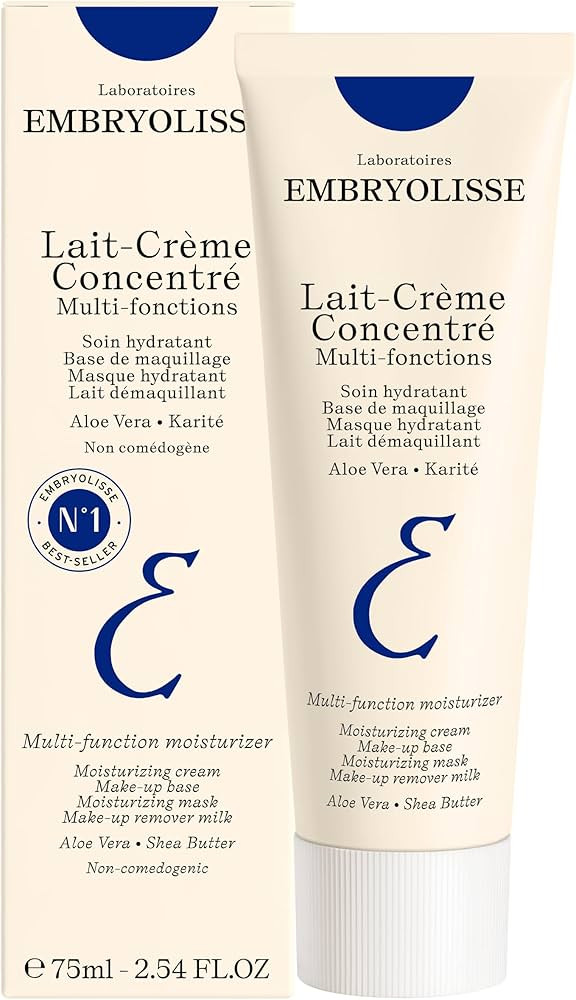 Embryolisse Lait-Cr\u00e8me Concentr\u00e9, Face Cream & Makeup Primer - Cream for Daily Skincare... | Amazon (US)