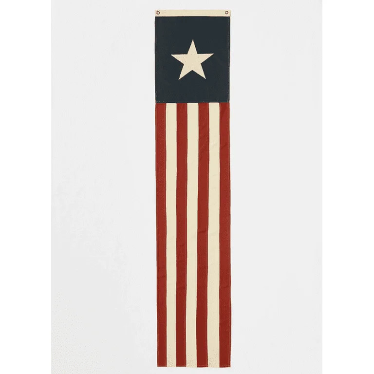 2026 Heritage American Flag Banner 20"W, 96"L | 250th USA Independence Day Patriotic Outdoor & In... | Walmart (US)