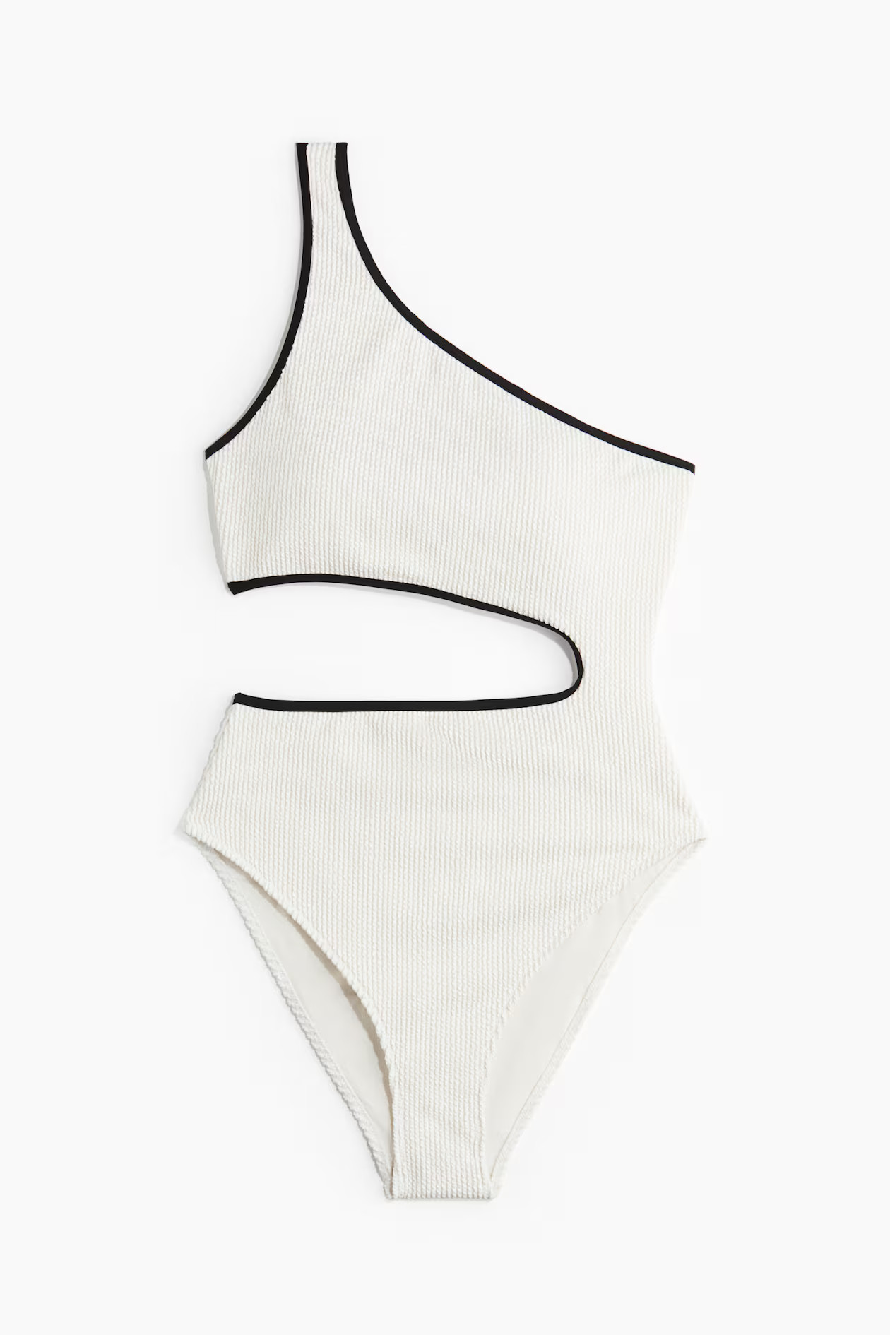 One-shoulder cut-out swimsuit | H&M (UK, MY, IN, SG, PH, TW, HK)