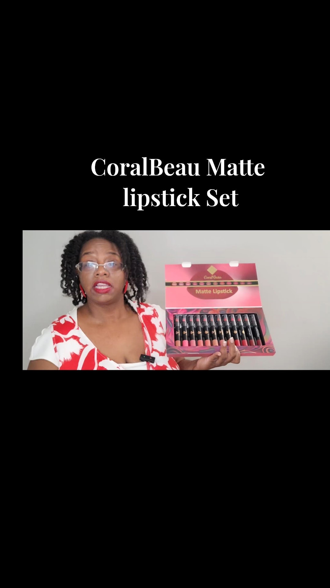 Matte Lipstick Set: CoralBeau for Long-Lasting Lip Color  

I am loving this CoralBeau matte lipstick set! ✨ The shades are gorgeous, and the formula is a dream—so creamy and velvety, with a beautiful matte finish. It's super long-lasting and non-stick, which is a game-changer. My lips feel great and look amazing all day! 
#CoralBeau #MatteLipstick #LipstickSet #MakeupReview

#LTKU #LTKBeauty