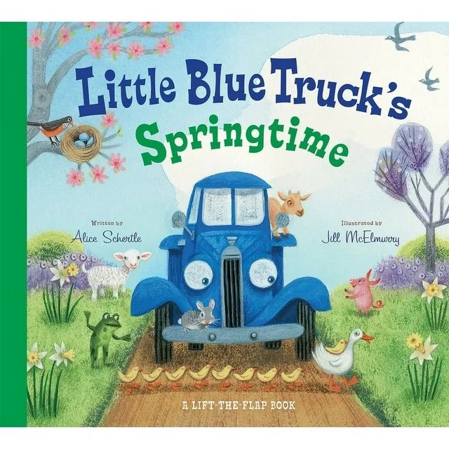 Little Blue Truck's Springtime : An Easter and Springtime Book for Kids (Board book) | Walmart (US)