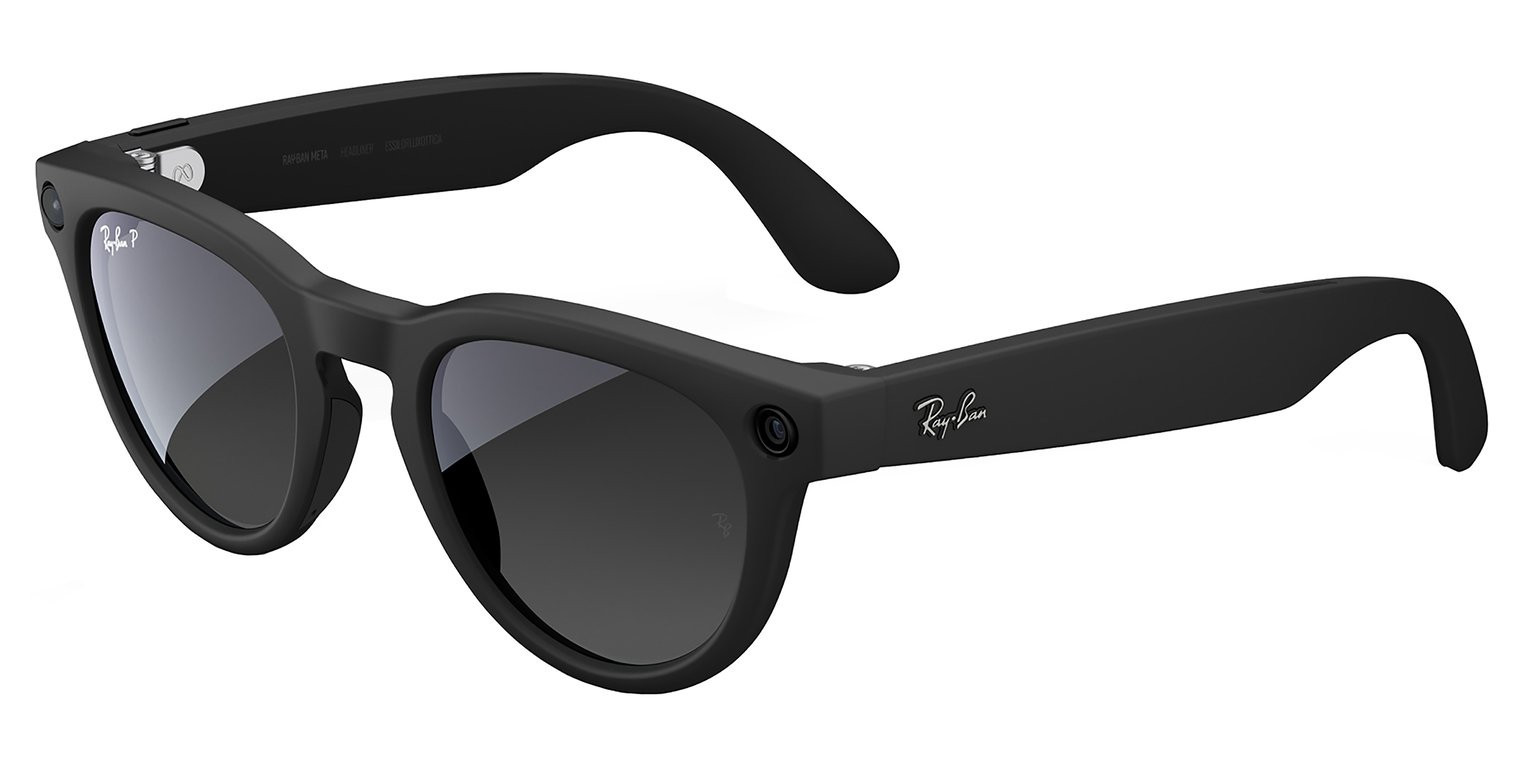 Ray-Ban Meta Headliner Gen 2 - Matte Blk, Polarised Graphite | argos.co.uk