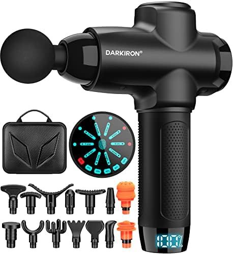 Amazon.com: DARKIRON Massage Gun Deep Tissue, Handheld Percussion Muscle Electric Massage Gun for... | Amazon (US)