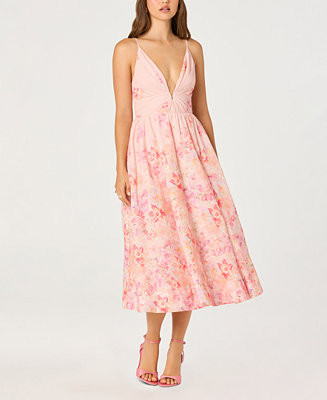 Women's Janna V-Neck Sleeveless Dress | Macy's