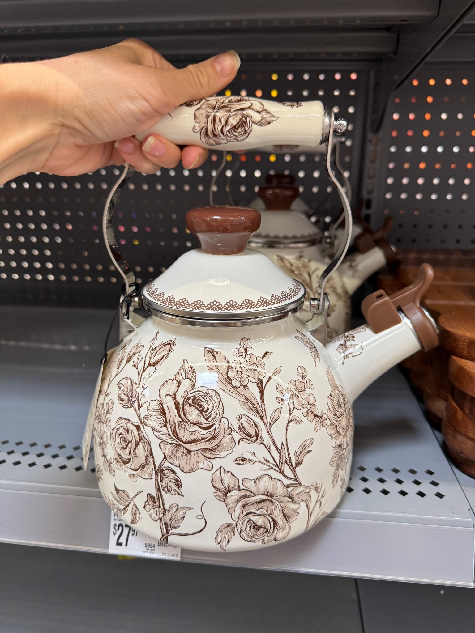 The teapot from the Pioneer Woman vintage lace collection might be my favorite piece yet. There’s just something about pouring tea from a real teapot that makes even an ordinary afternoon feel a little more special. I love the vintage-inspired lace detailing—it feels timeless, like something you’d pass down, but it’s still practical enough for everyday use. Whether it’s set out for company or just sitting on the stove, it adds such a pretty touch to the kitchen. Affordable, functional, and beautiful—this is one of those pieces that makes home feel extra cozy. 

#LTKFindsUnder50 #LTKHome #LTKSeasonal