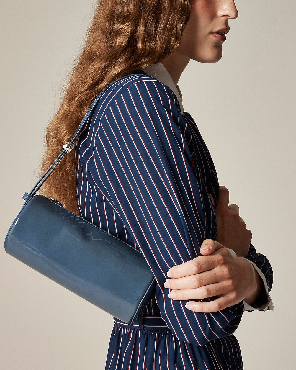Bordeaux bag in patent leather | J. Crew US