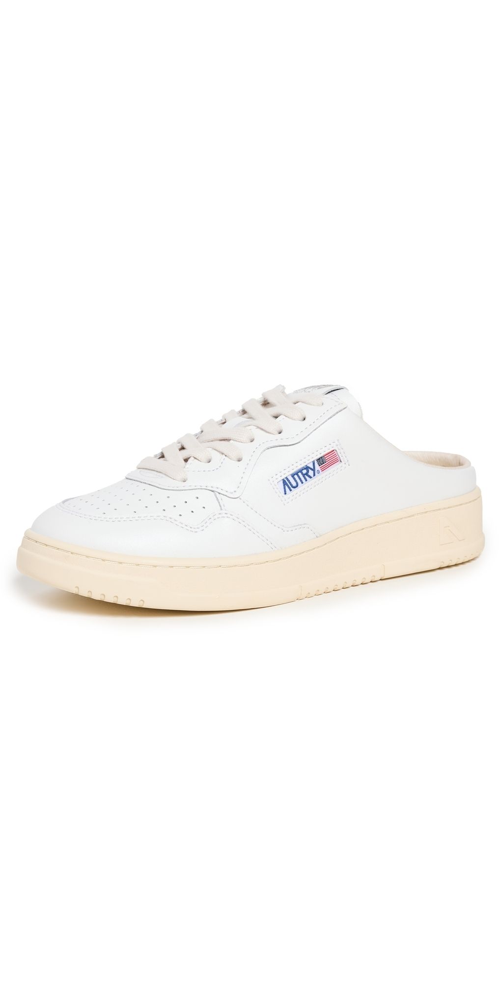 Autry Medalist Mule Sneakers White/White 36 | Shopbop