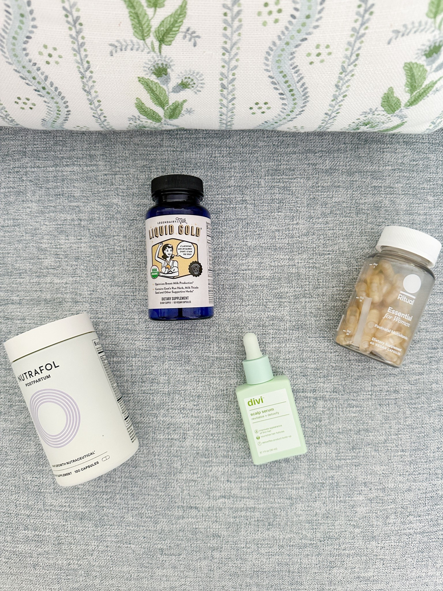 My favorite postpartum essentials / ritual vitamins, prenatal vitamins, postnatal vitamins, nutrafol , divi hair serum 

#LTKFamily #LTKBaby #LTKBeauty