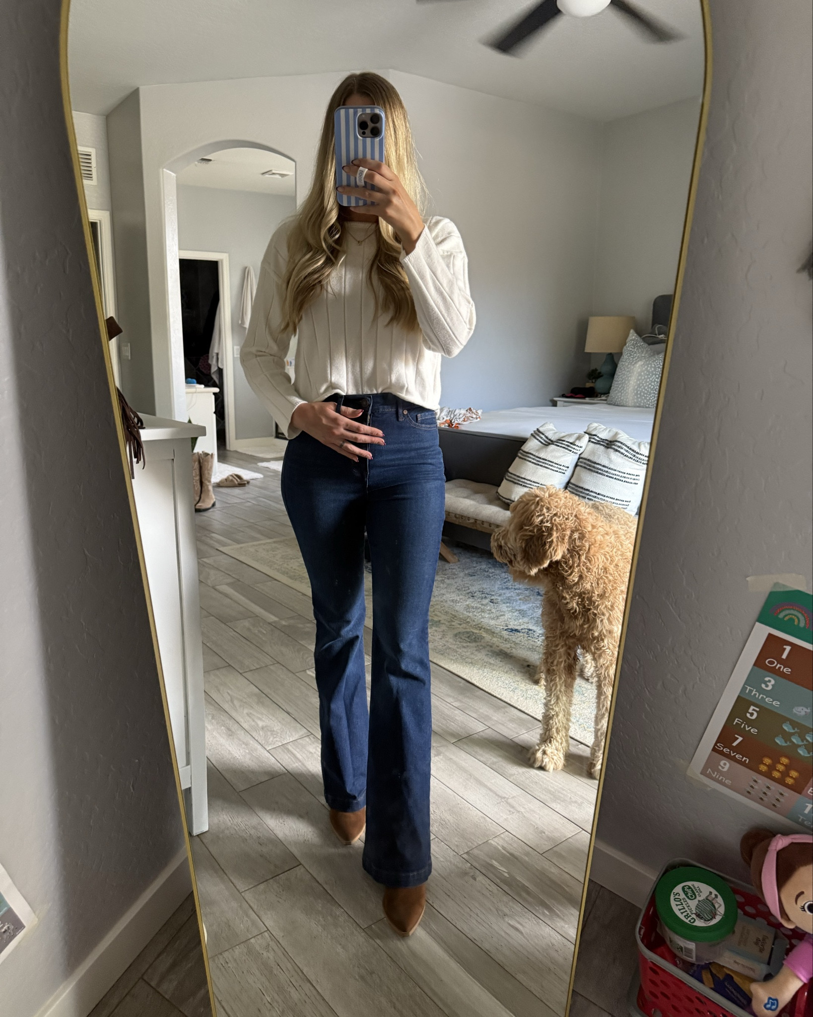 These flare jeans from Walmart are my fav & make your booty look so good! 

#walmartfashion #walmartstyle 

#LTKStyleTip #LTKSeasonal