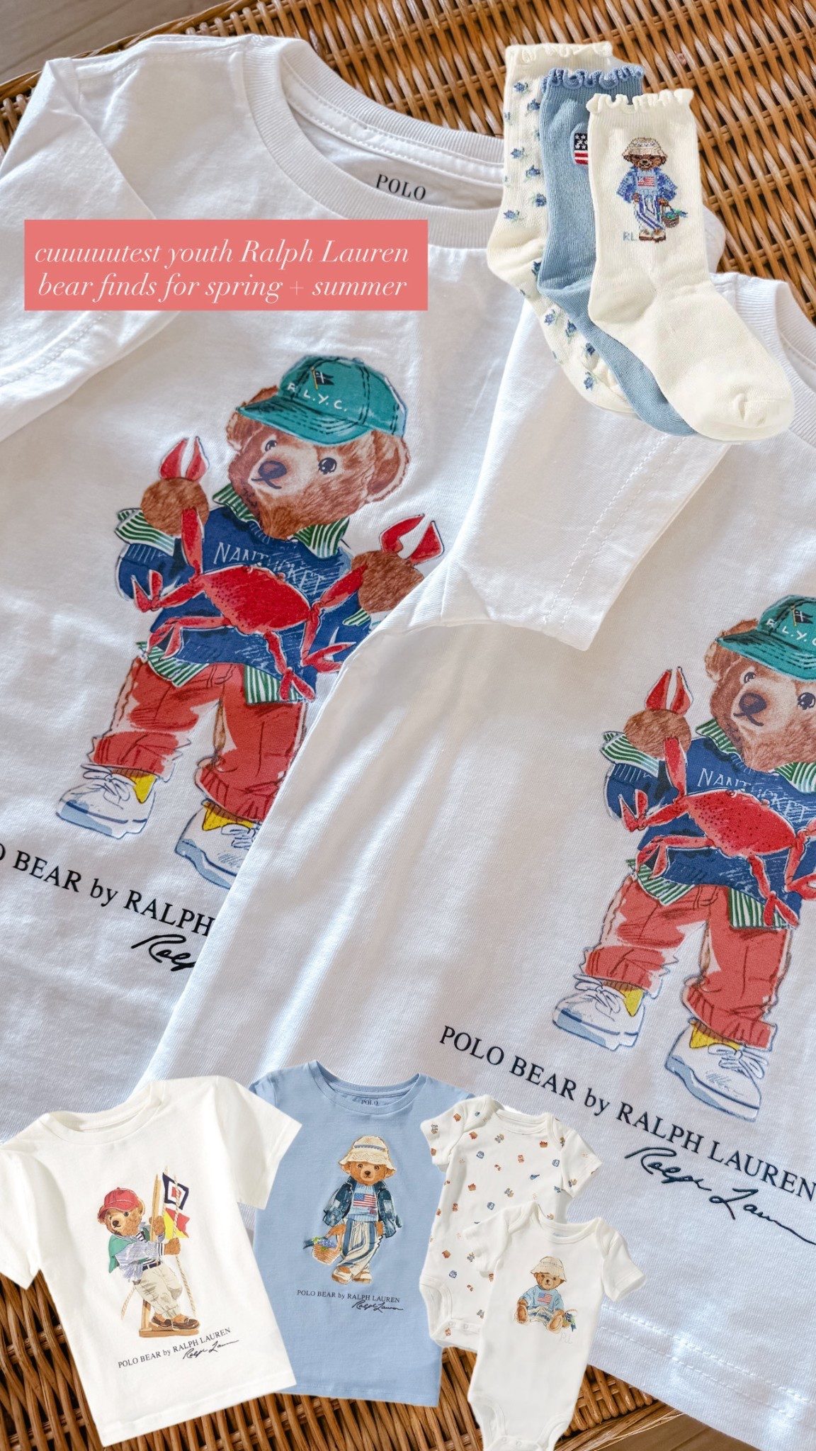 Obsessed with these youth Ralph Lauren Bear finds for spring + summer, so cute! 🐻🇺🇸

#LTKBaby #LTKKids #LTKTravel