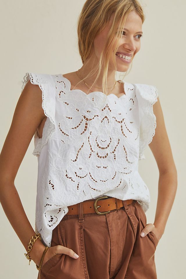 Lacy Blouse | Anthropologie (US)